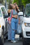 Bella Hadid Braless Underboob