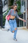 Bella Hadid Braless Underboob