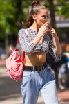 Bella Hadid Braless Underboob