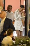 Bella Hadid Sexy Cleavage