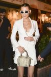 Bella Hadid Sexy Cleavage