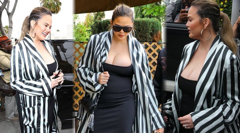Chrissy Teigen – Candids in Beverly Hills