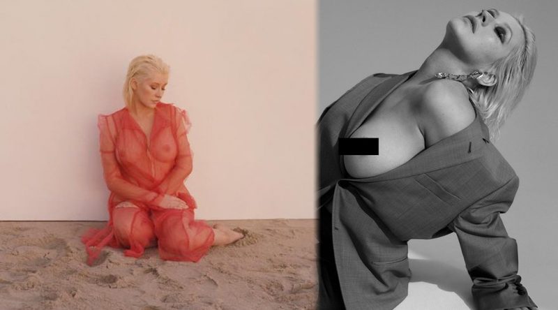 Christina Aguilera -Liberation Album Naked Photoshoot