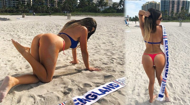 Claudia Romani – Bikini Photoshoot in Miami Beach