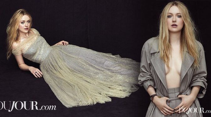 Dakota Fanning – DoJour Magazine Photoshoot (June 2018)