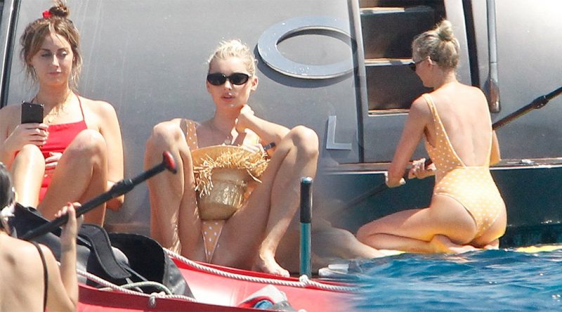 Elsa Hosk – Swimsuit Candids in Formentera