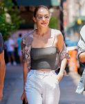 Gigi Hadid Braless Boobs