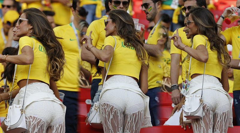 Izabel Goulart – 2018 FIFA World Cup Game in Moscow