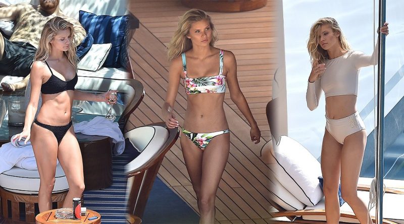 Josie Canseco – Bikini Photoshoot Candids in Portofino