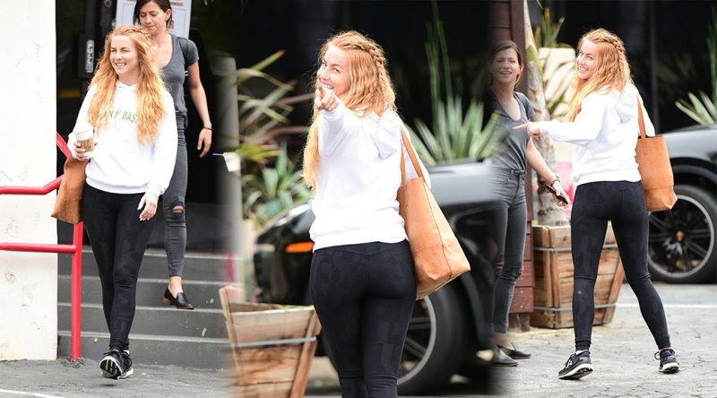 Julianne Hough – Candids in Studio City