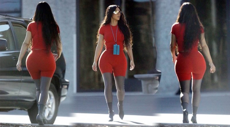 Kim Kardashian – Candids in Calabasas