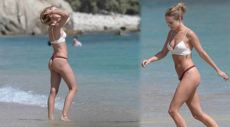 Kimberley Garner – Bikini Candids in Greece