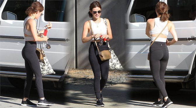 Lucy Hale – Candids in Los Angeles