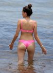 Madison Beer Pink Bikini