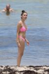 Madison Beer Pink Bikini