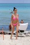 Madison Beer Pink Bikini