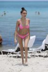 Madison Beer Pink Bikini