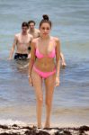 Madison Beer Pink Bikini