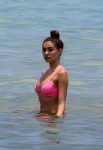 Madison Beer Pink Bikini