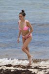 Madison Beer Pink Bikini