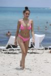 Madison Beer Pink Bikini