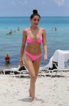 Madison Beer Pink Bikini