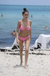 Madison Beer Pink Bikini