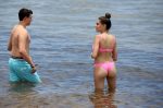 Madison Beer Pink Bikini