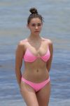 Madison Beer Pink Bikini