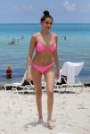 Madison Beer Pink Bikini