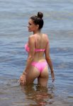 Madison Beer Pink Bikini