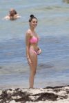 Madison Beer Pink Bikini