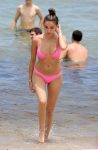 Madison Beer Pink Bikini