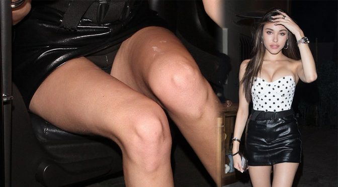 Madison Beer Upskirt Panties