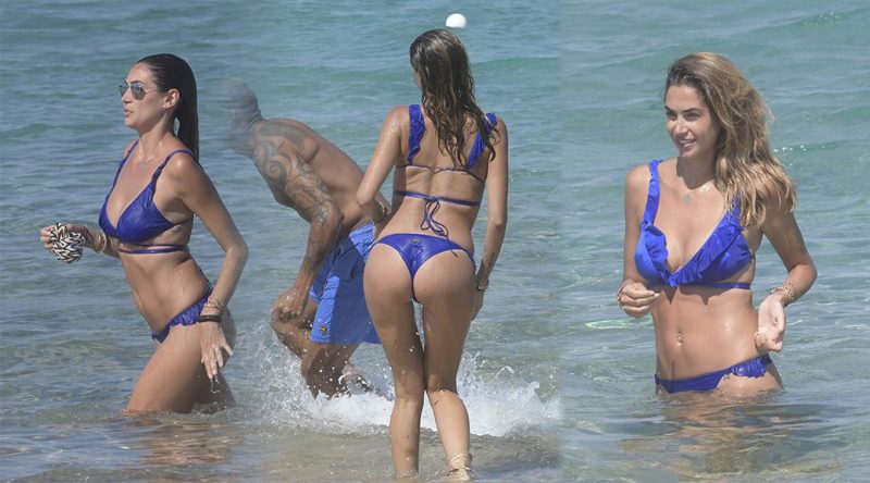 Melissa Satta – Bikini Candids in Porto Rotondo