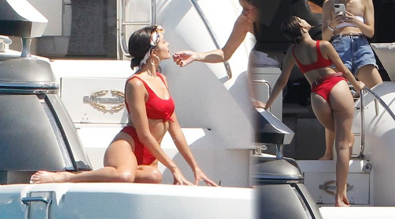 Olivia Culpo – Bikini Candids in Formentera