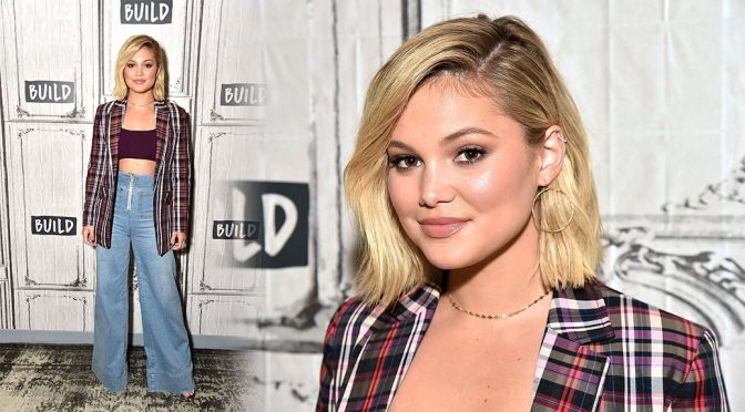 Olivia Holt on AOL Build in New York