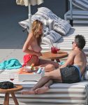 Rhian Sugden Topless Bikini
