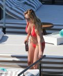 Rhian Sugden Topless Bikini