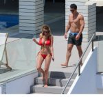 Rhian Sugden Topless Bikini