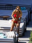 Rhian Sugden Topless Bikini