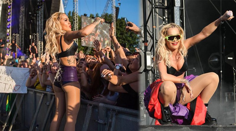 Rita Ora Performs Live in Dublin