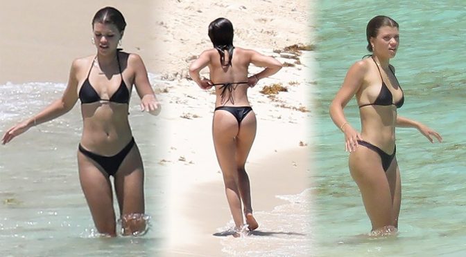 Sofia Richie – Bikini Candids in St Barts