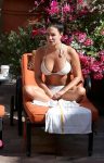 Tulisa Contostavlos Bikini ()