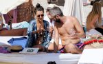 Alessandra Ambrosio Sexy Boobs In Bikini