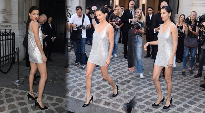Adriana Lima – Vogue Foundation Dinner 2018 in Paris