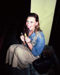 Alyson Aly Michalka Lickin Icecream