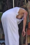 Amber Heard Topless Oops