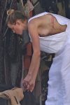 Amber Heard Topless Oops