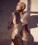 Amber Rose Topless